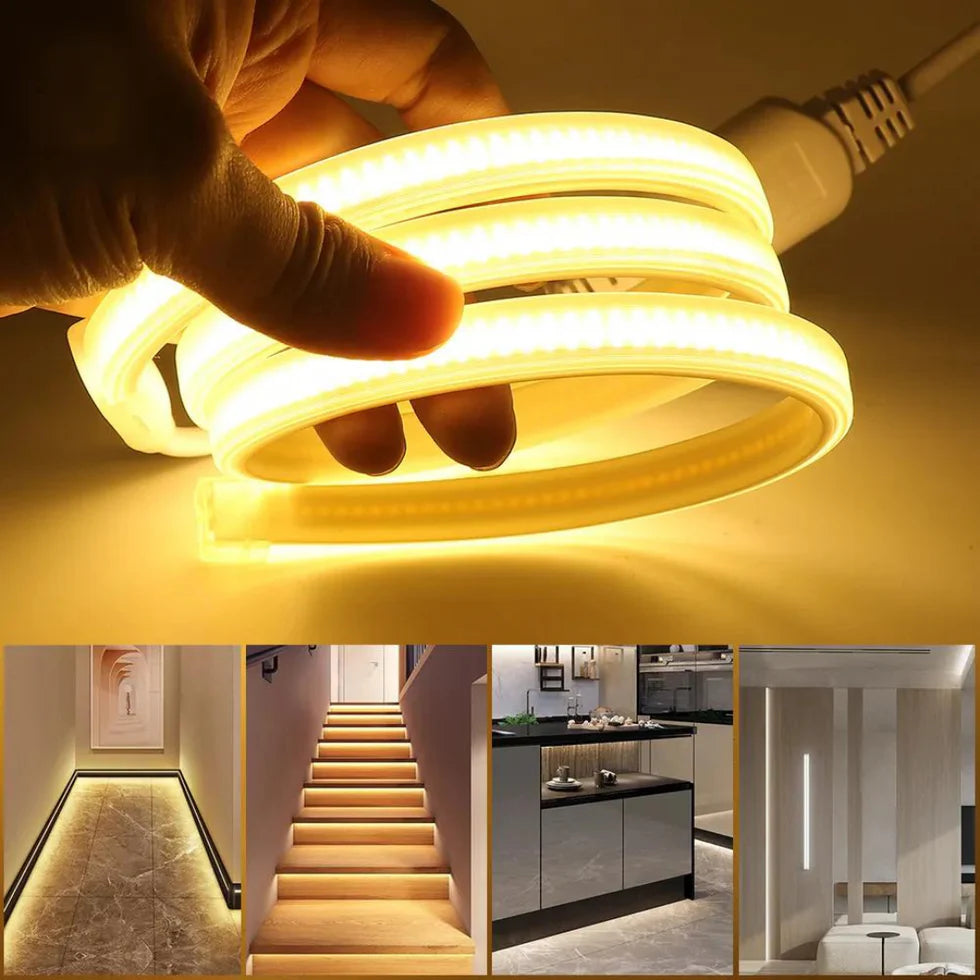 COB LED Rope Light - Outdoor Water Resistant Rope Light