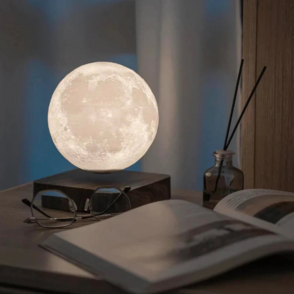 3D Levitating Moon Lamp