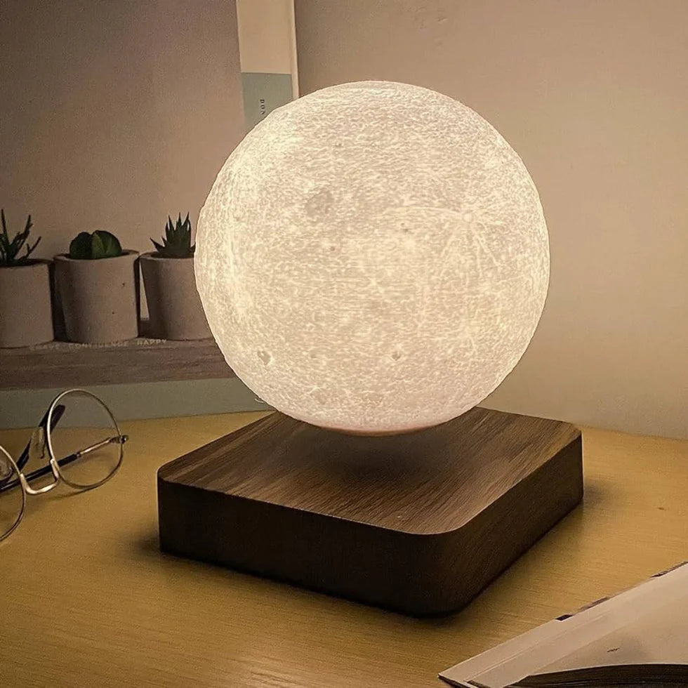 3D Levitating Moon Lamp