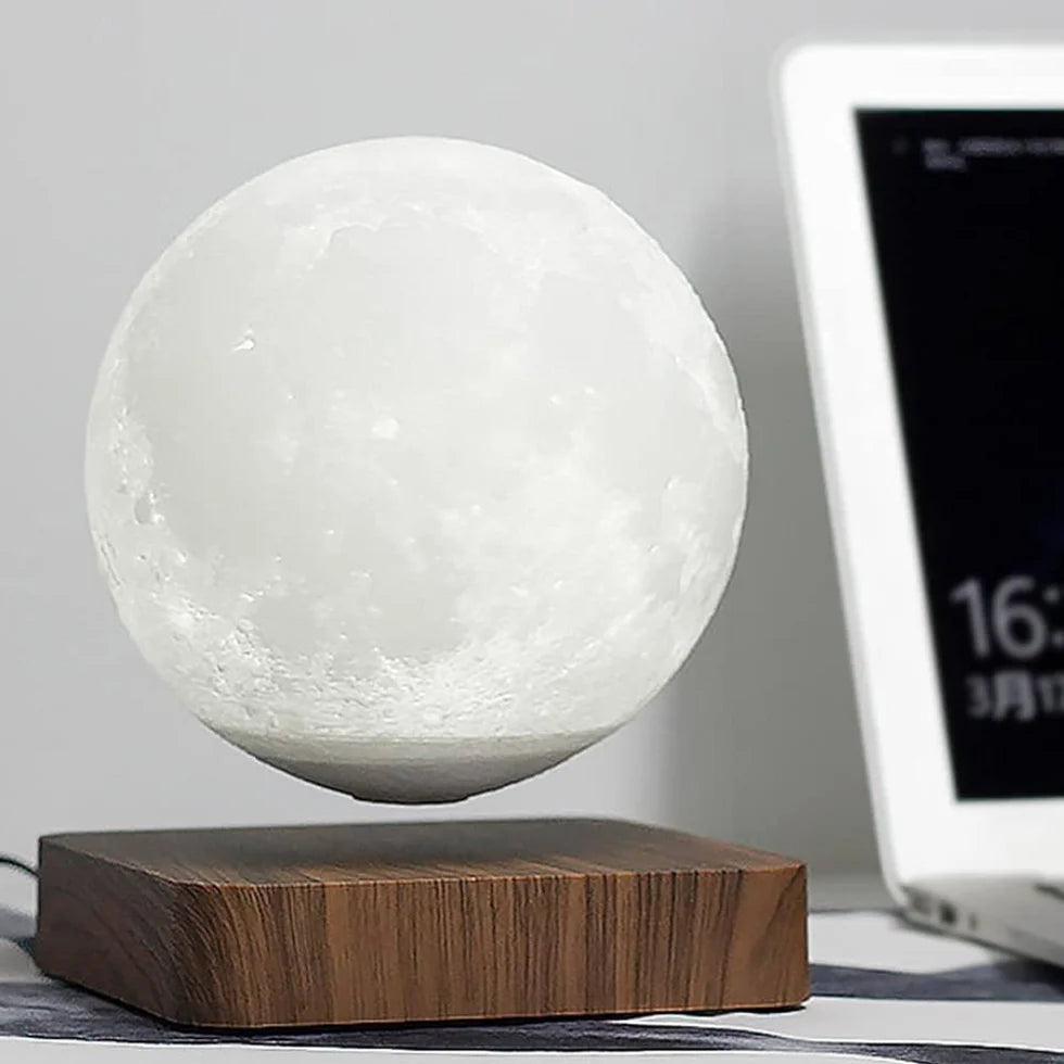 3D Levitating Moon Lamp