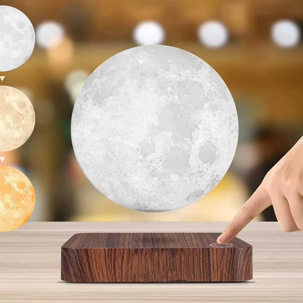 3D Levitating Moon Lamp