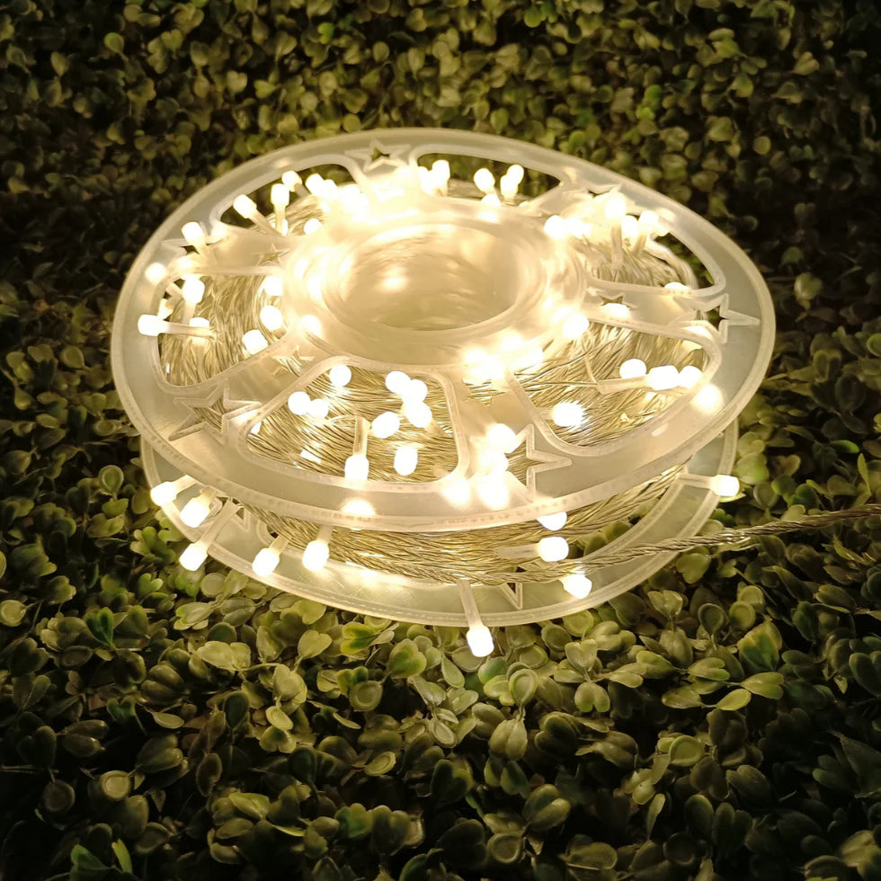 Gel Wire LED Series String Lights | 8mm Warm White LED