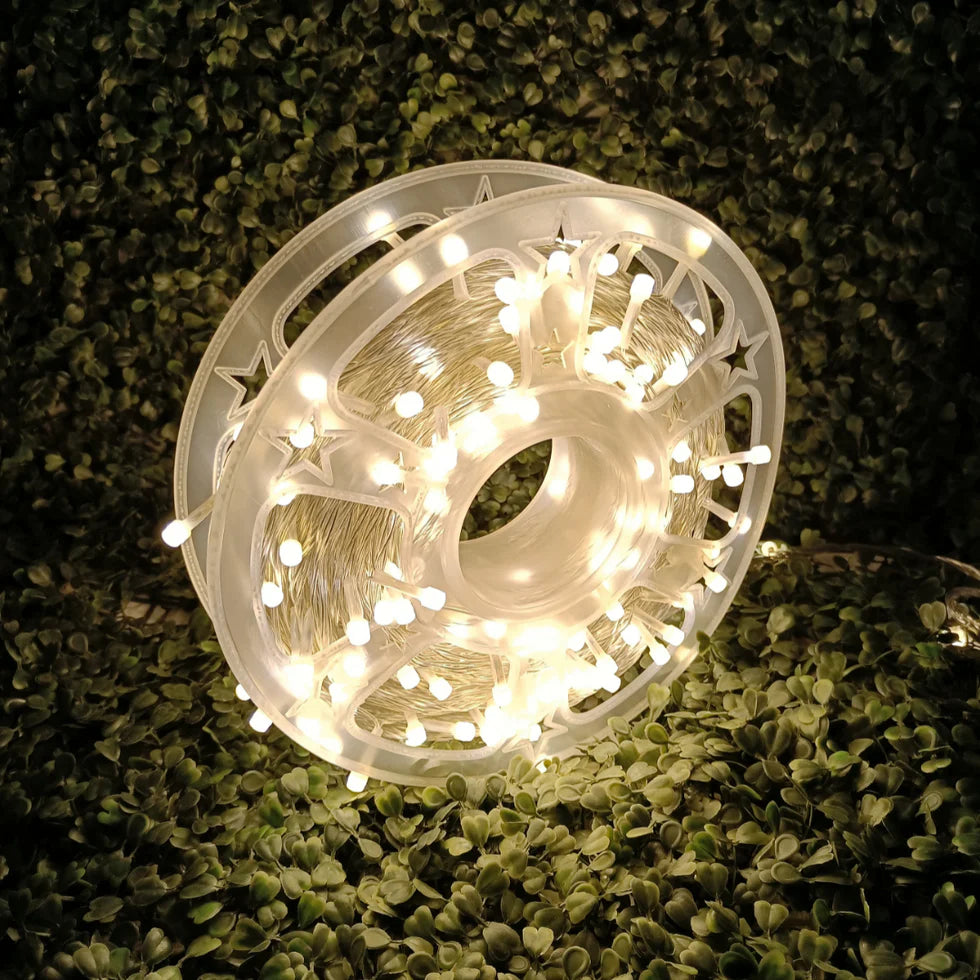 Gel Wire LED Series String Lights | 8mm Warm White LED