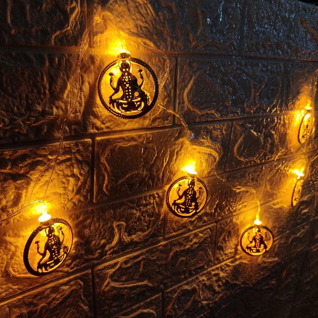 Goddess Metal String Lights | Amber Yellow LED