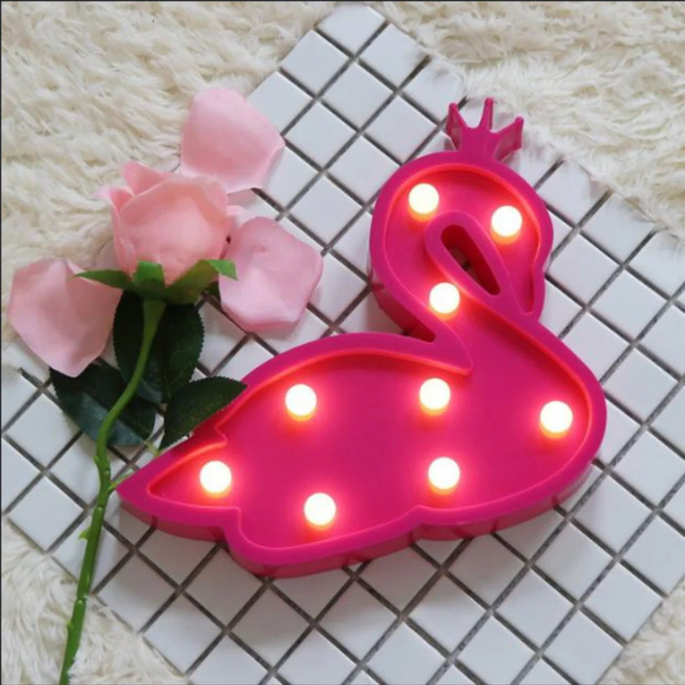 Marquee Light - Swan Shape