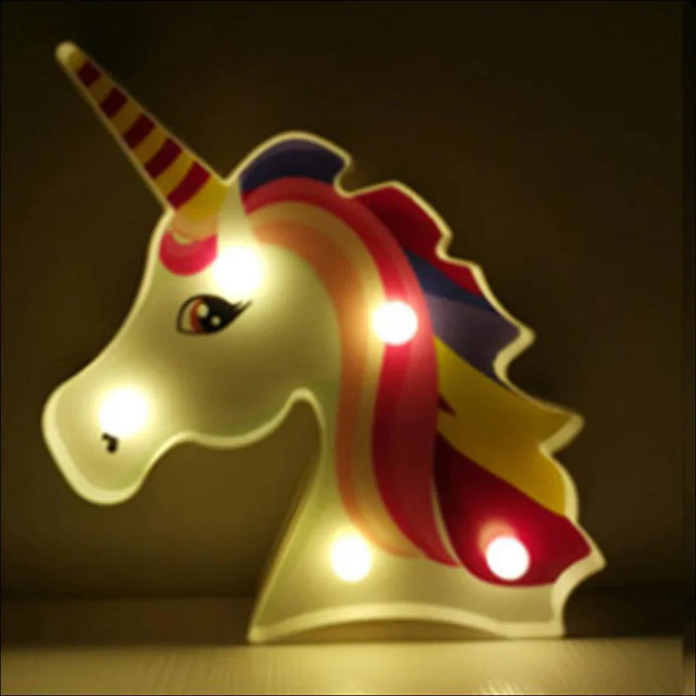 Mini Marquee Light - Unicorn Face