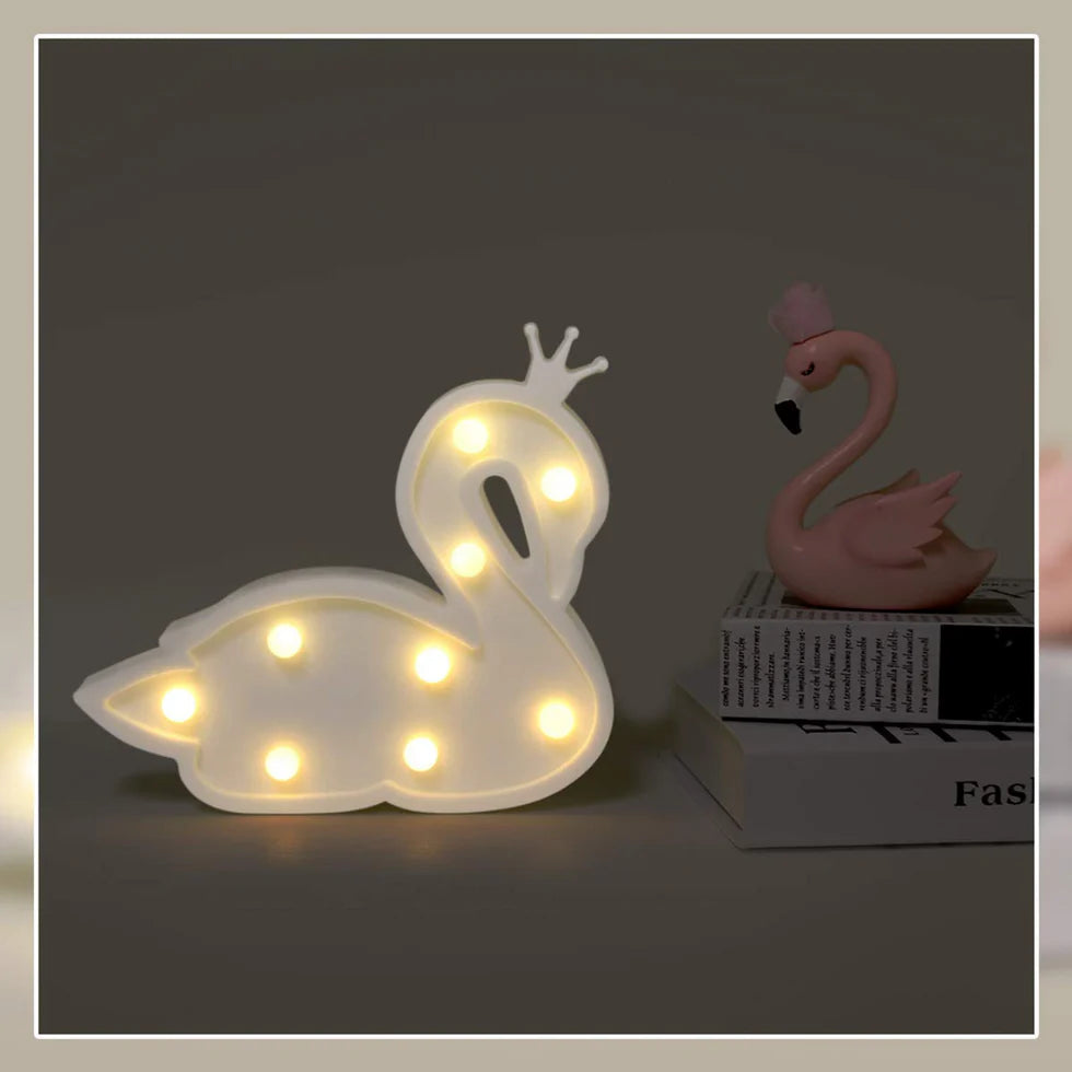 Marquee Light - Swan Shape