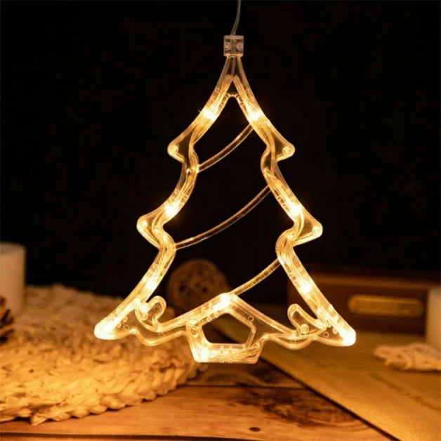 Christmas Tree Curtain Lights | Warm White LED