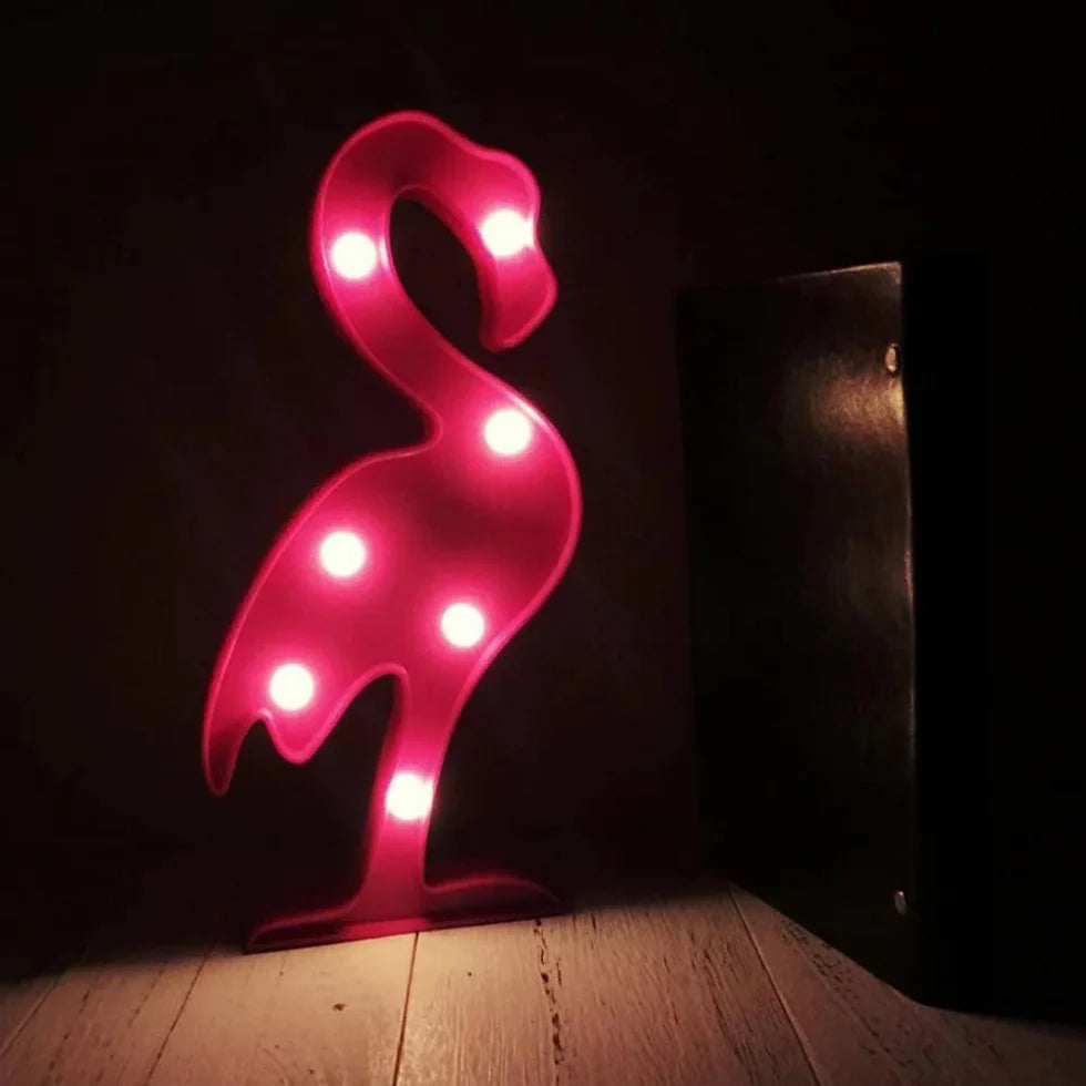 Mini Marquee Light - Flamingo