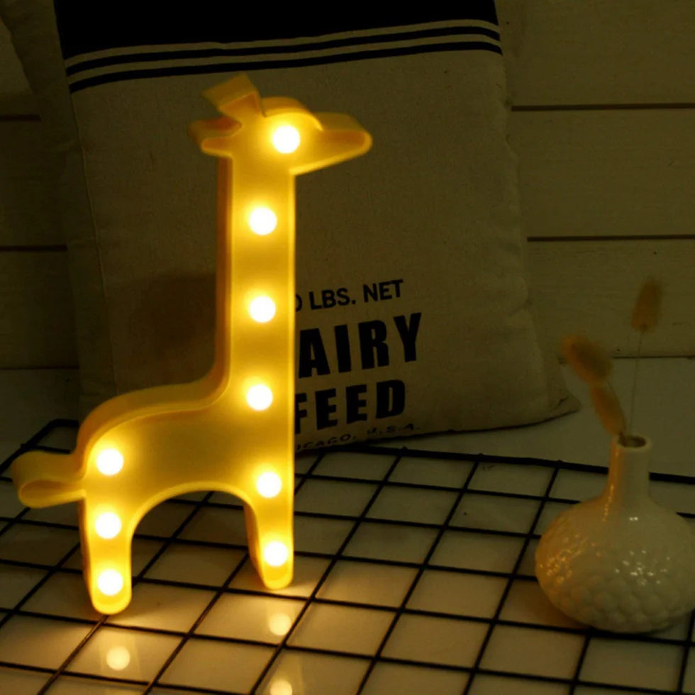 Marquee Light - Giraffe Shape