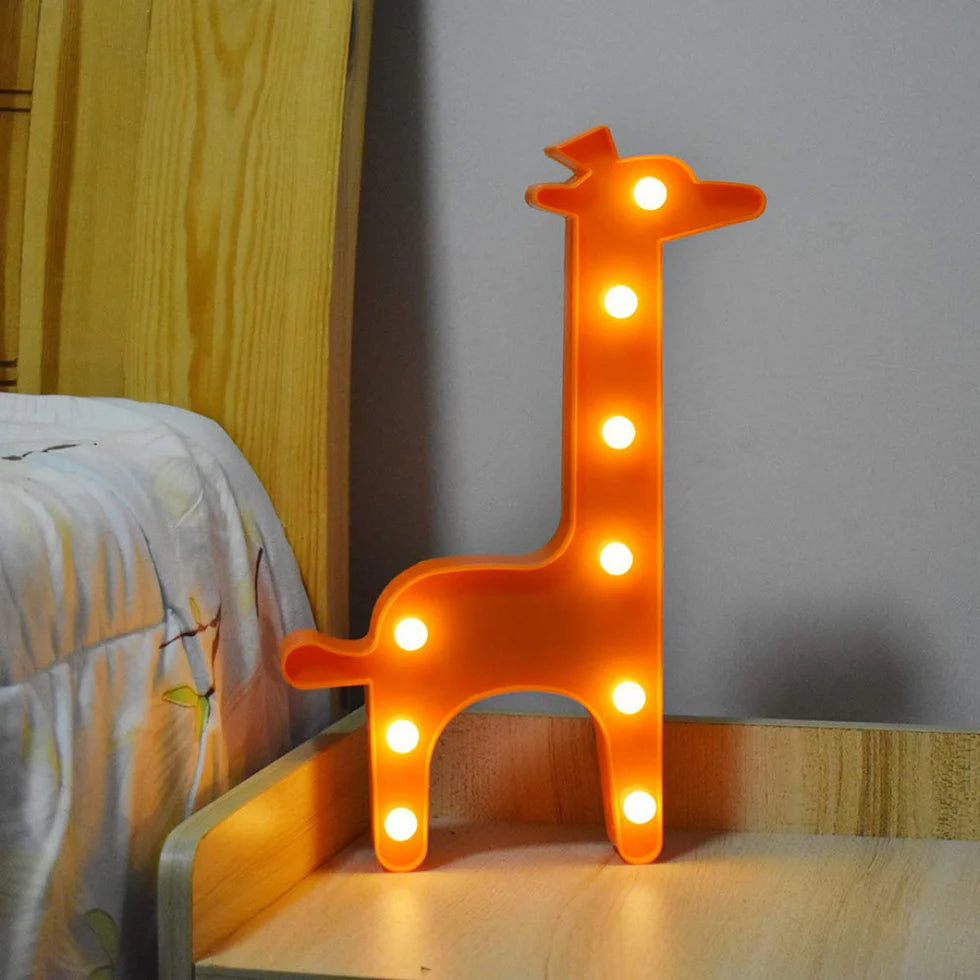 Marquee Light - Giraffe Shape