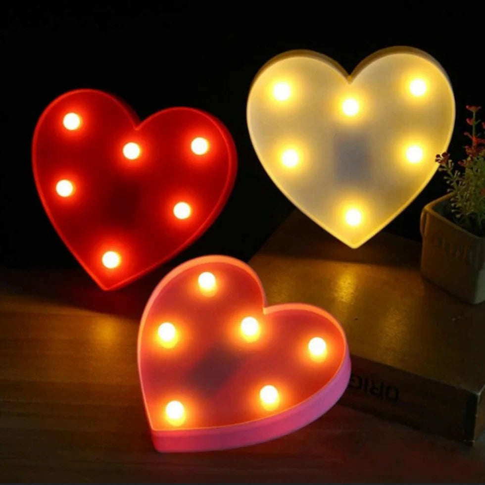 Marquee Light - Heart Shape