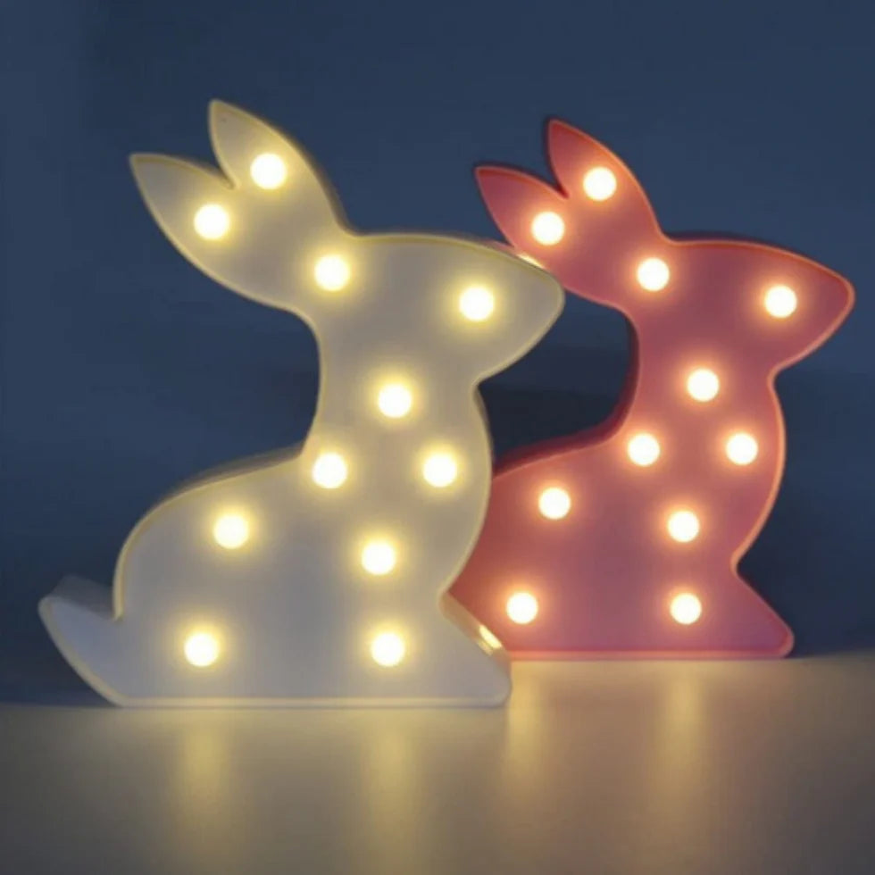 Marquee Light - Bunny Shape