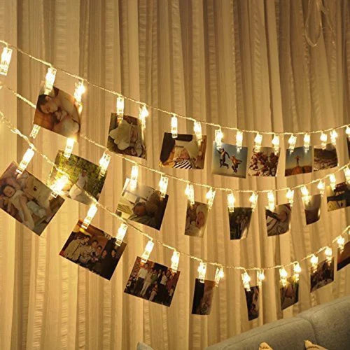 Photo Clips Lights - Warm White LED