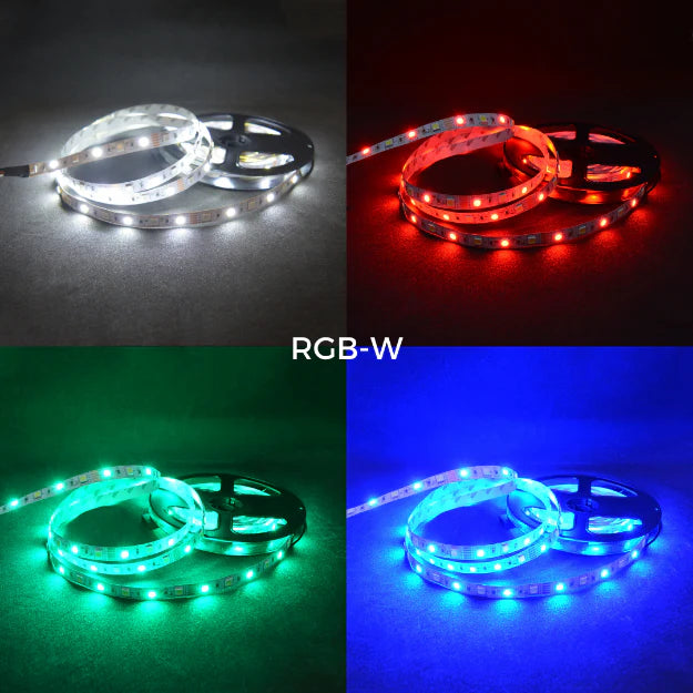 LED Strip Light RGBW 5050 | 16 Color 40 Key Remote Control