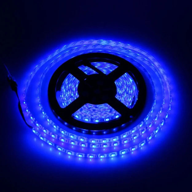 LED Strip Lights - 12V - 2835 SMD LED 120 LEDs Per Meter - Blue 5m