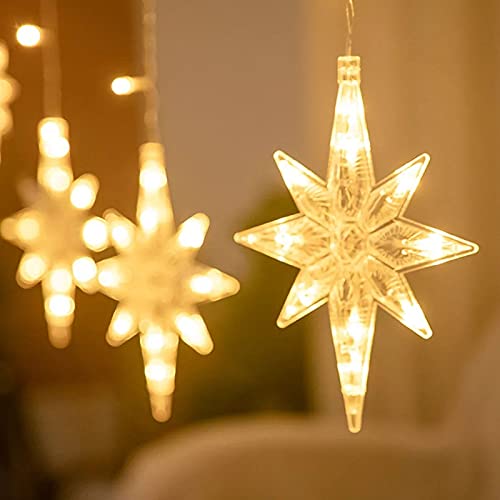 Polar Star Curtain Lights | Warm White LED