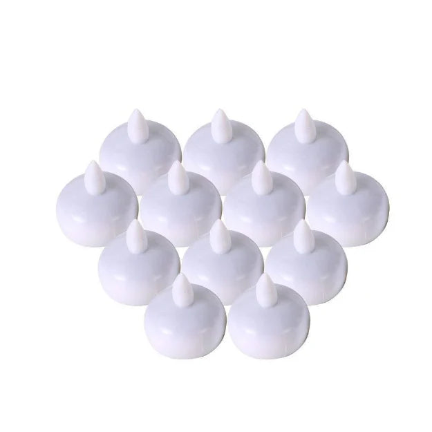 LED Floating Tea Light Candles | Pack of 12