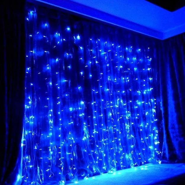 Curtain LED Lights | Blue LED