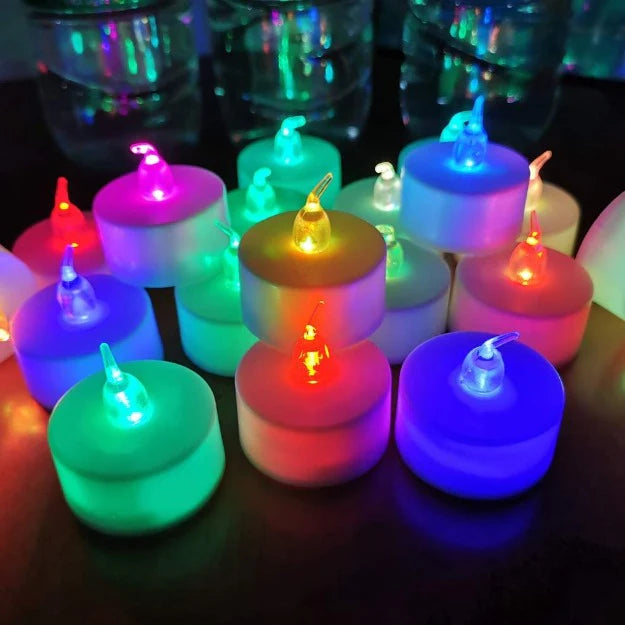 LED Tea Light Candles | Multi Color LED