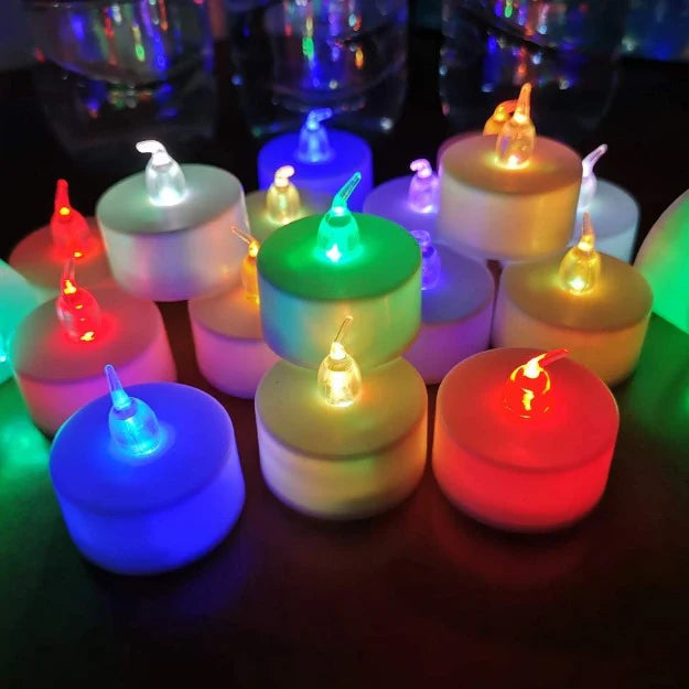 LED Tea Light Candles | Multi Color LED