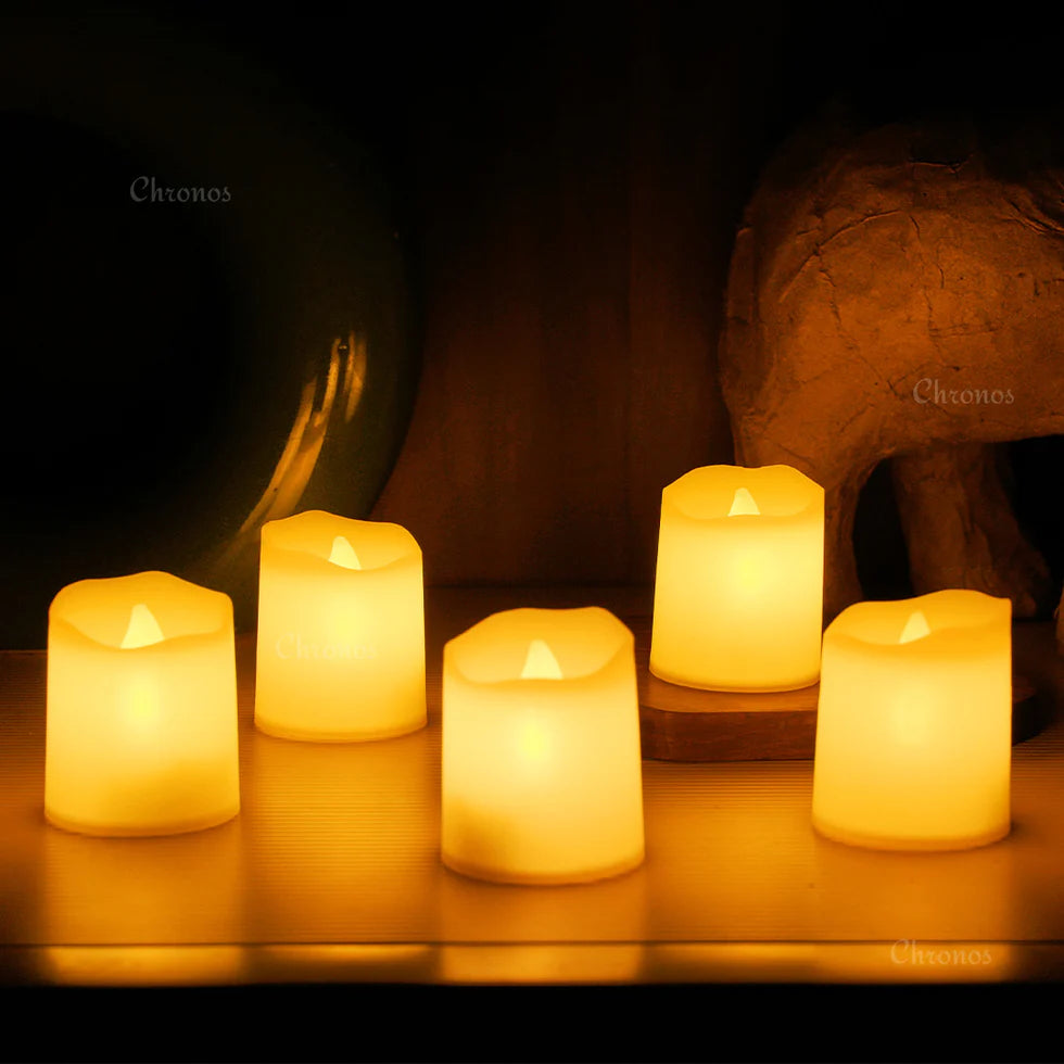 LED Candles | Bright Warm White | Pack of 12