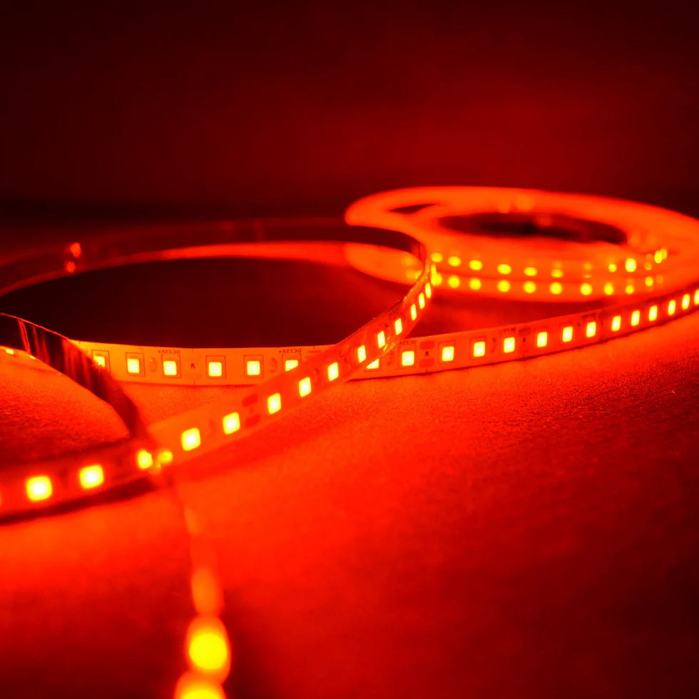 LED Strip Lights - 12V - 2835 SMD LED 240 LEDs Per Meter - Red 5m