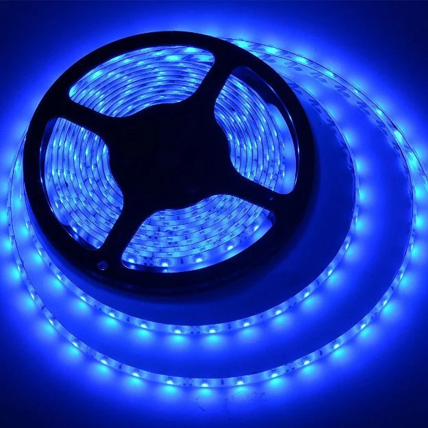 LED Strip Lights - 12V - 2835 SMD LED 120 LEDs Per Meter - Blue 5m