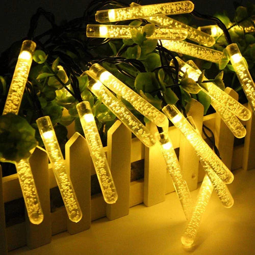 Test Tube Decorative Lights - 3AA Battery Operated | Warm White LED