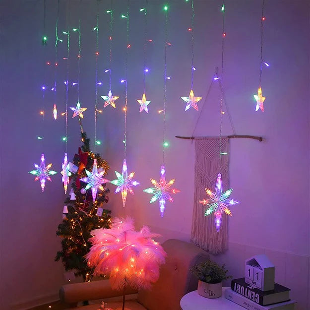 Polar Star Curtain Lights | Multi LED