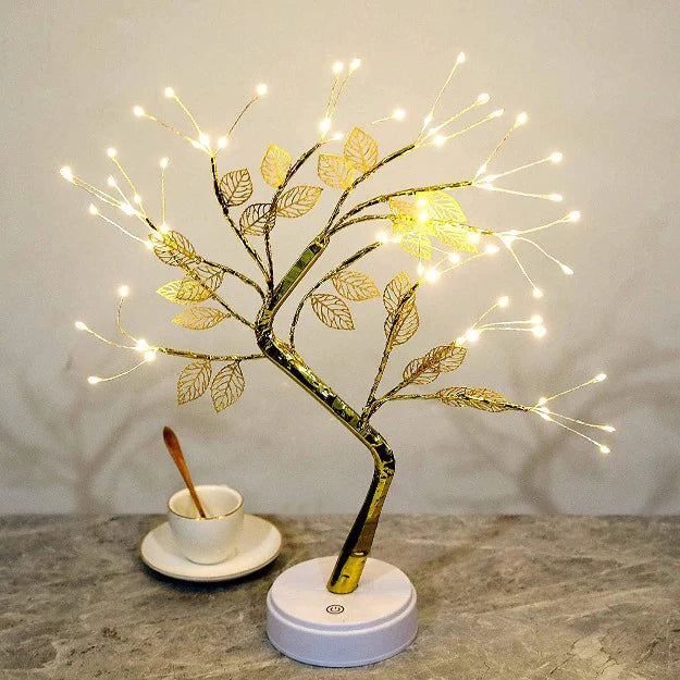 Bonsai Spirit Tree with Fairy Lights Table Lamp | Warm White