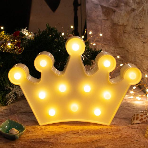 Marquee Light - Crown Shape