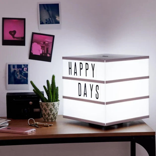 Cinematic Light Box - 4 Sided Revolving Light Box