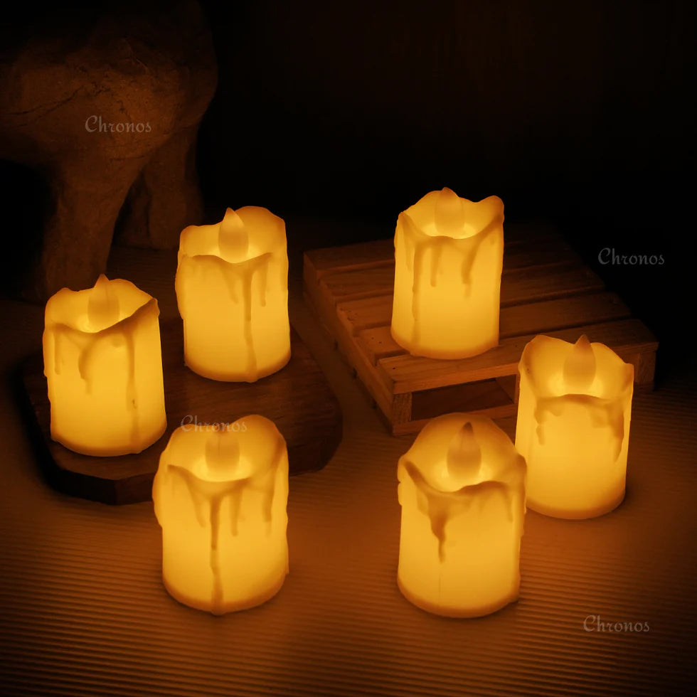 LED Candles | Bright Warm White | Pack of 12