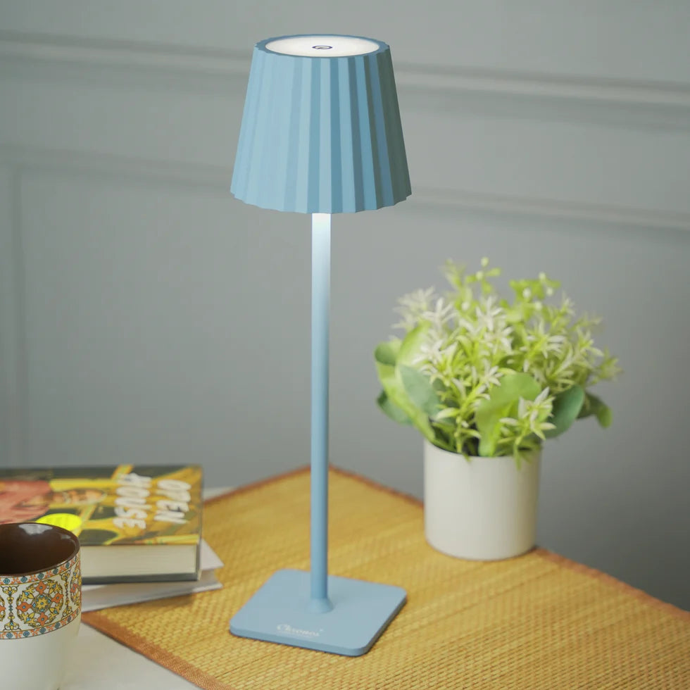 Pleat Portable Cordless LED Table Lamp