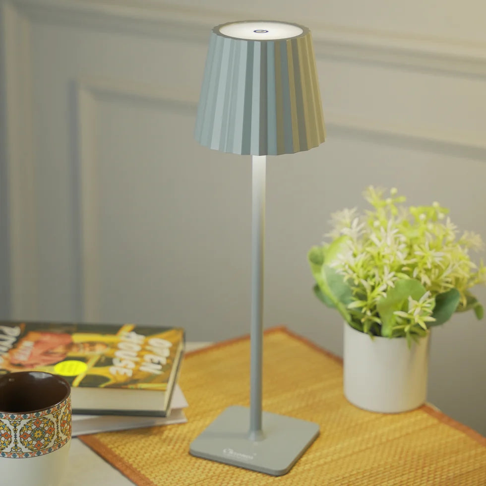 Pleat Portable Cordless LED Table Lamp