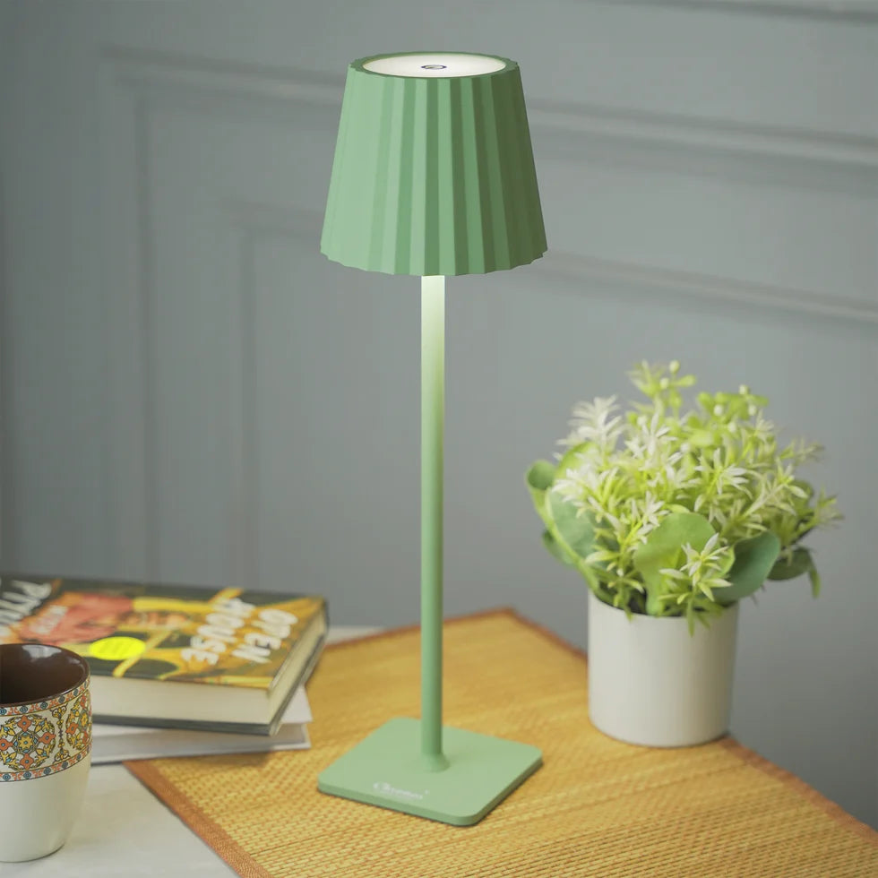 Pleat Portable Cordless LED Table Lamp