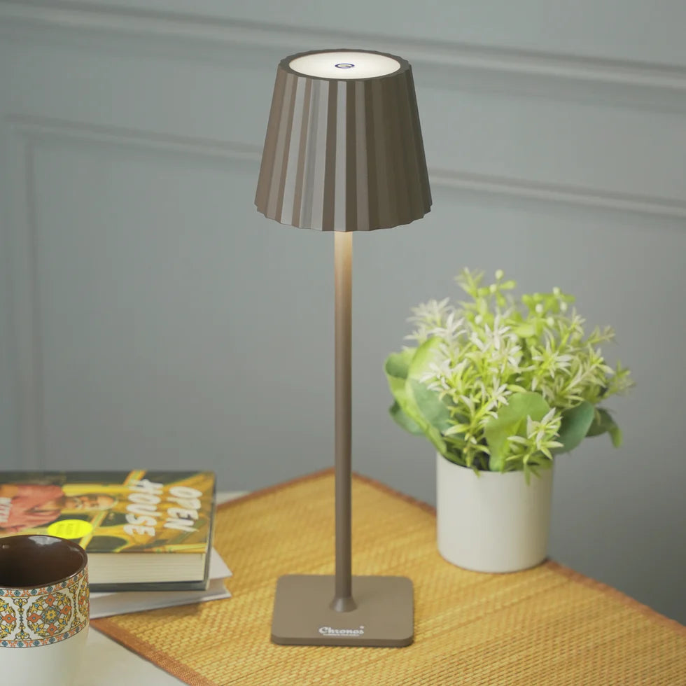 Pleat Portable Cordless LED Table Lamp