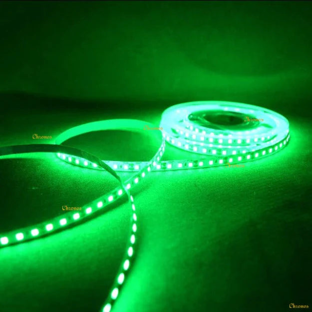 LED Strip Lights - 12V - 2835 SMD LED 120 LEDs Per Meter - Green 5m