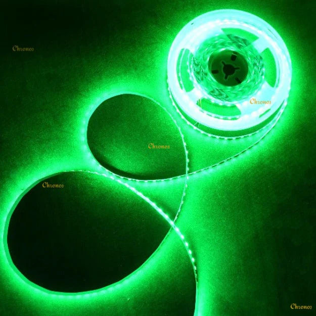 LED Strip Lights - 12V - 2835 SMD LED 120 LEDs Per Meter - Green 5m