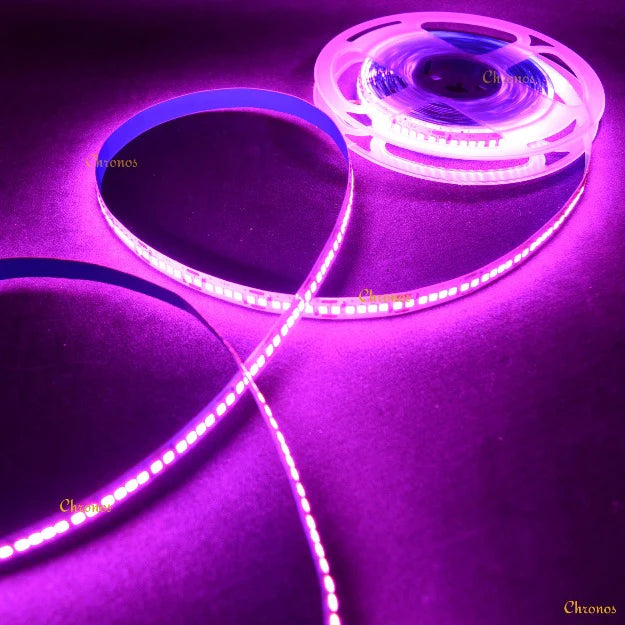 LED Strip Light - 2835 SMD LED - 240 LED Per Meter - Pink 5m