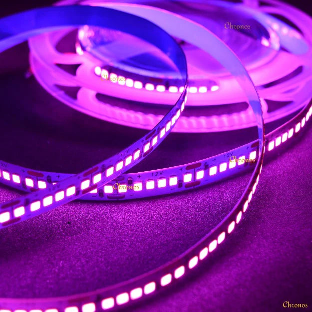 LED Strip Light - 2835 SMD LED - 240 LED Per Meter - Pink 5m