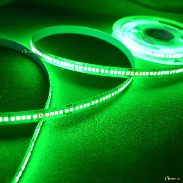 LED Strip Lights - 12V - 2835 SMD LED 240 LEDs Per Meter - Green 5m