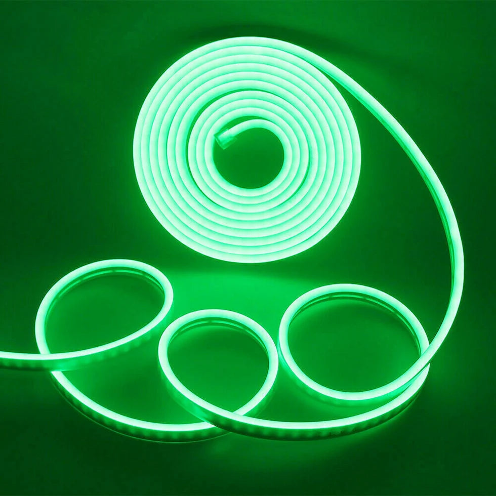 Neon Flex LED Strip Lights | Green