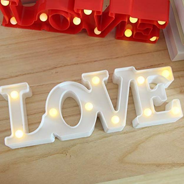 Marquee Light - LOVE Word Shape