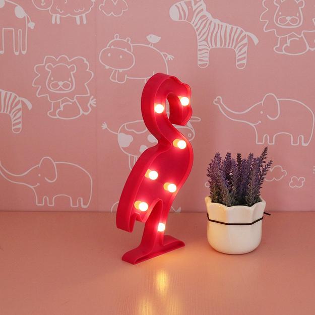 Marquee Light - Flamingo Shape