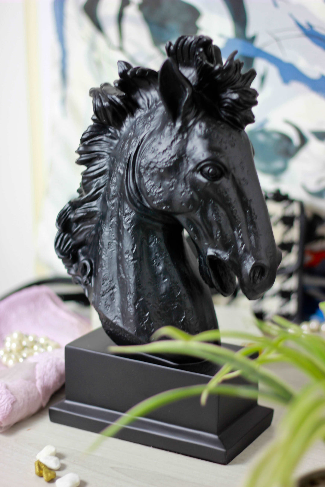 Equine Grandeur Resin Sculpture