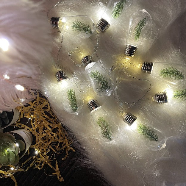 Christmas Bulb String Lights | Warm White