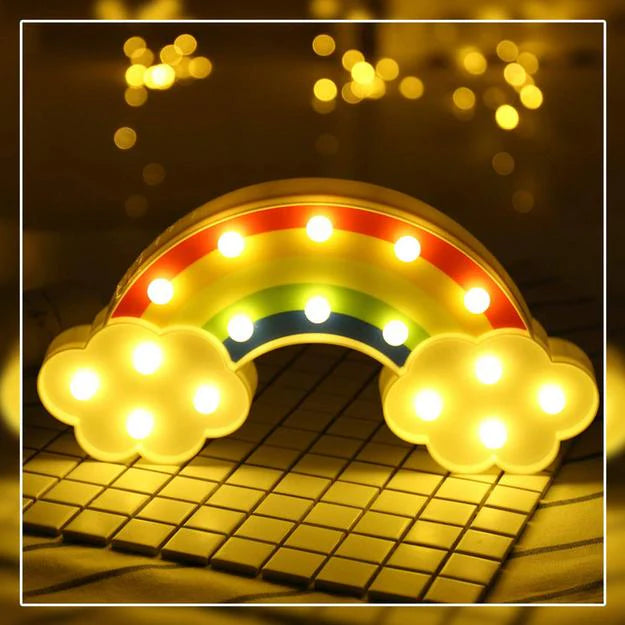 Marquee Light - Rainbow Shape