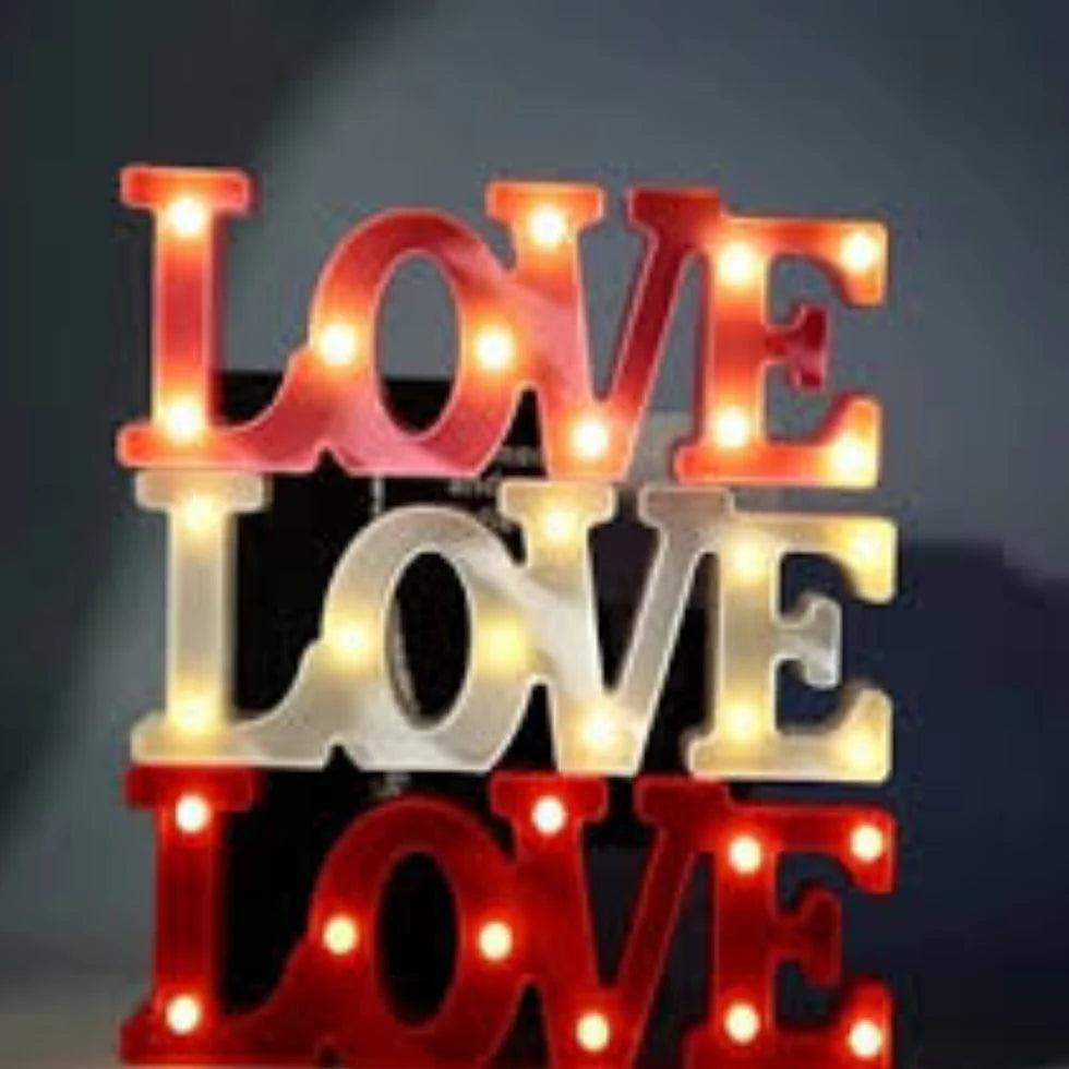 Marquee Light - LOVE Word Shape